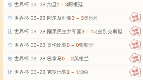 2026世足8強比賽時間？